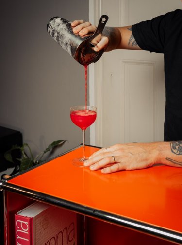 Weniger ist mehr: Himbeer-Daiquiri